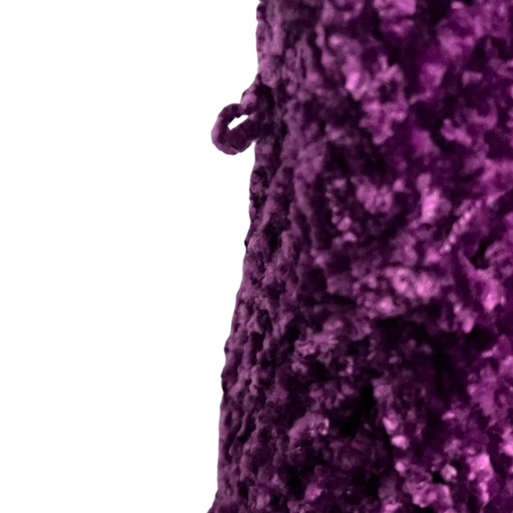 LuLaRoe Mimi Shawl Purple Chenille Fringe O/S – Limited Edition First Run - Picture 5 of 7